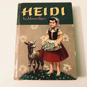 Vintage 1955 Heidi by Johanna Spyri  Whitman Classics Hardcover